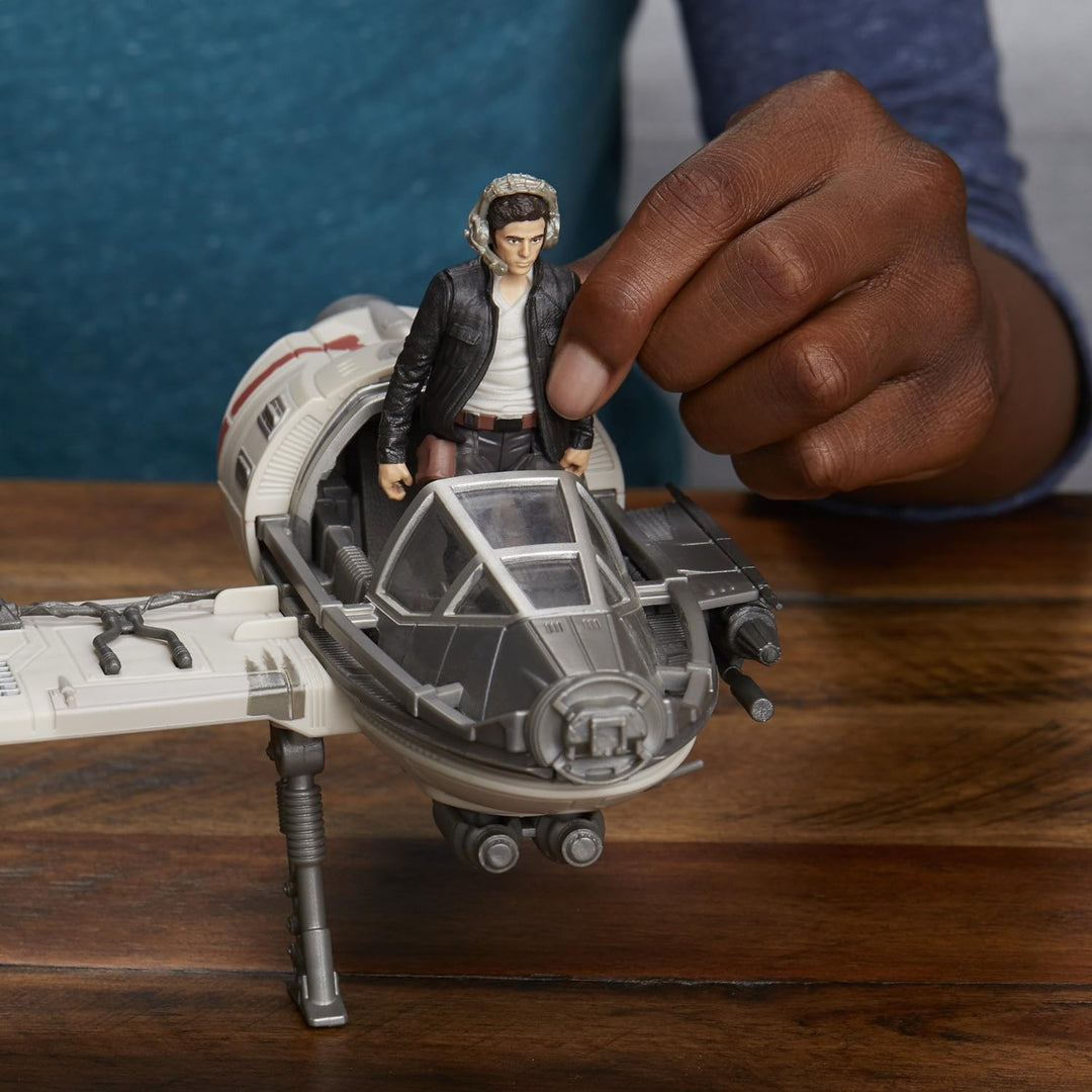 Hasbro Star Wars C1251EU4 "Episode 8 Forcelink Ski Speeder mit 3.75" Poe Dameron Figur" Spielset