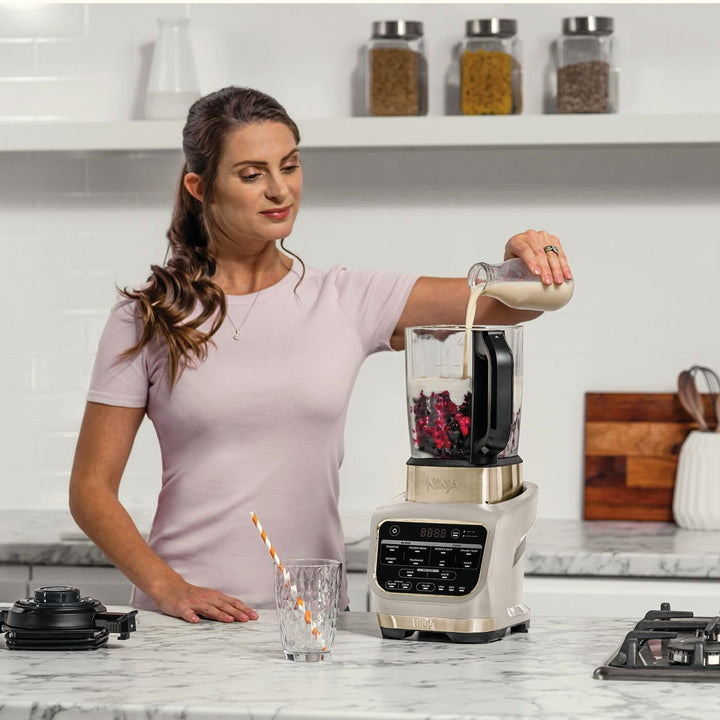 Ninja Foodi Mixer & Suppenbereiter, 10 Auto-iQ-Programme, 1,7L Glaskrug, heisser & kalter Mixer, int