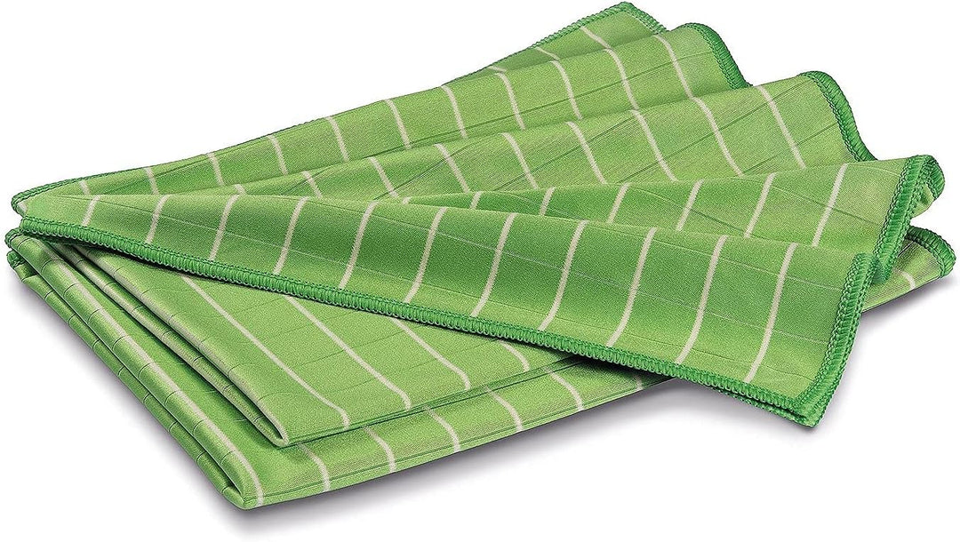 POLYCLEAN 2X Glasreinigungstuch – Microfasertuch mit Bambusfasern – Fenstertuch für Glas und Scheibe