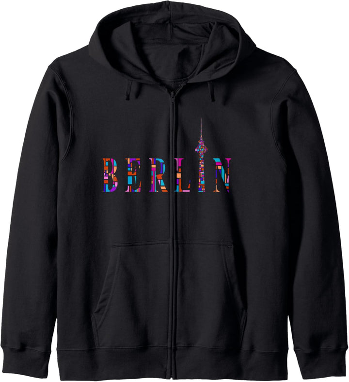 Berlin Design - Berliner Bär - I Love Berlin Kapuzenjacke