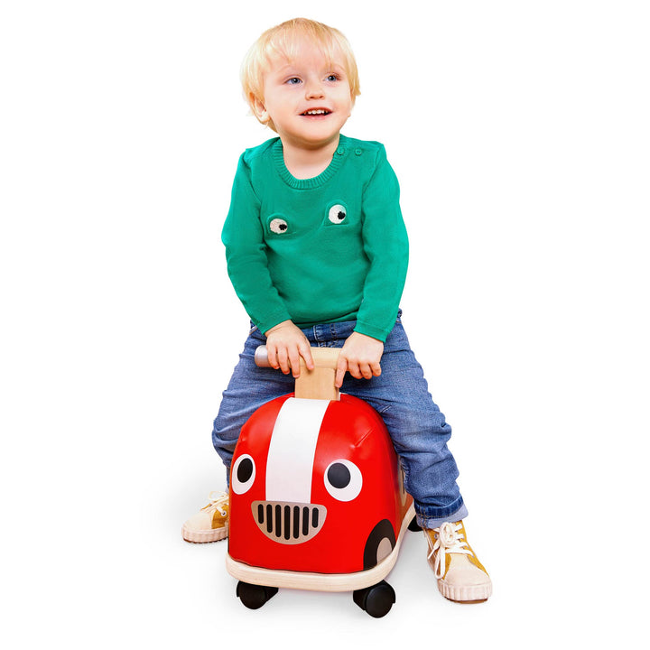 Battat – Rollender Rennwagen – Rutscherfahrzeug Rennwagen – Aktivspielzeug für Kleinkinder, Kinder –