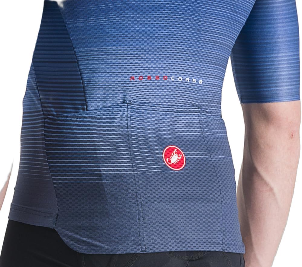Castelli Herren Aero Race 6.0 Jersey T-Shirt M Belgischer Blau, M Belgischer Blau
