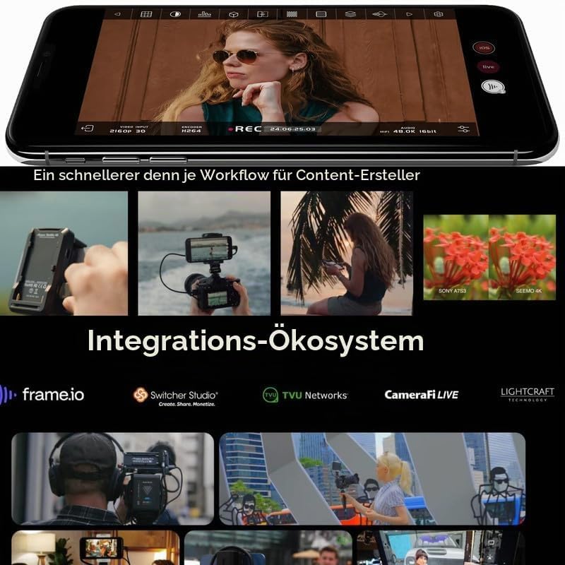 Accsoon SeeMo 4K Video Transmitter Monitoring Adapter 4K HDMI Video auf iOS-Geräten für iPad/iPhone/