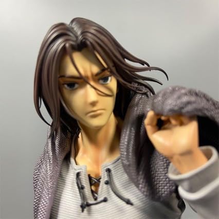 Jilijia Anime Figur Statue - 30cm Eren Jaeger Stehende Position Austauschbare Kopf Modell PVC Figur