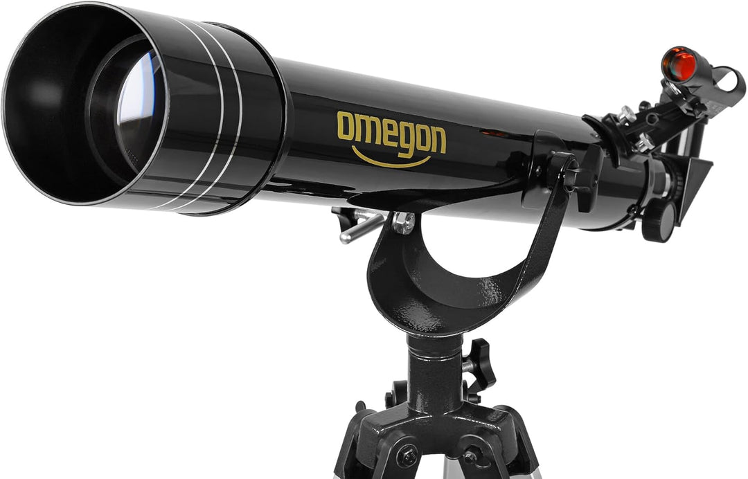 Omegon Teleskop AC 70/700 AZ-2 | Achromatischer Refraktor | leicht & vielseitig | ideales Einsteiger