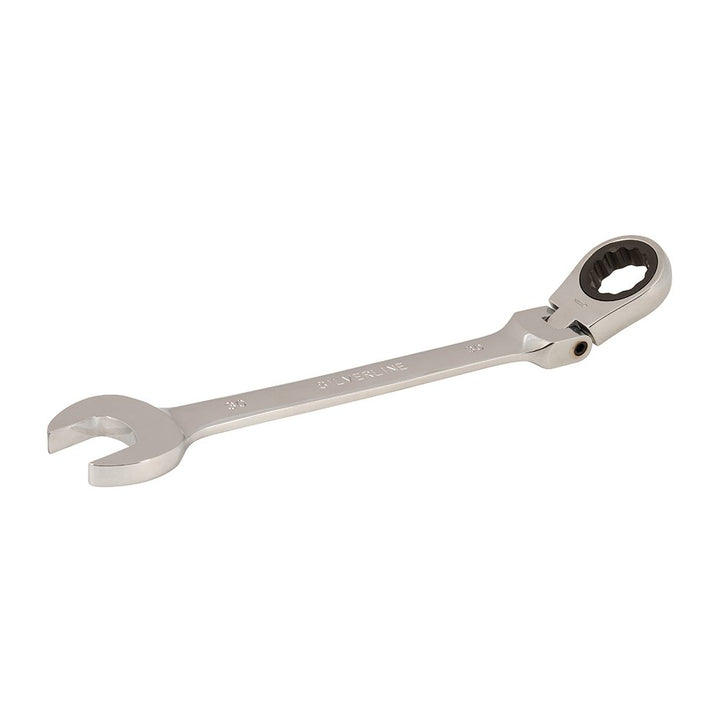 Silverline 918548 Ring-Maul-Ratschenschlüssel mit Gelenk 30 mm, 30 mm