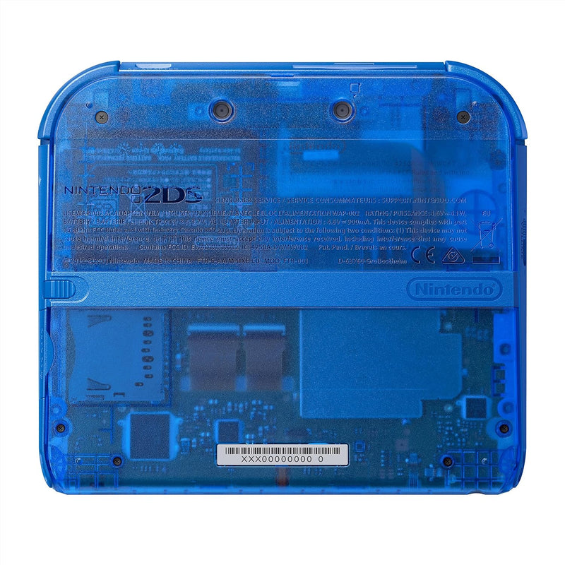 Nintendo 2DS Transparent blue Pokemon Sapphire