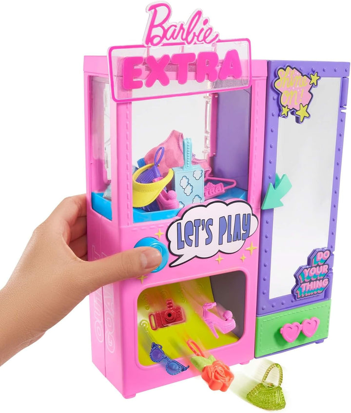 Barbie HFG75 - Barbie Extra Mode Spielset mit 20 Teilen, einschliesslich Haustier Pudel, Schrank und