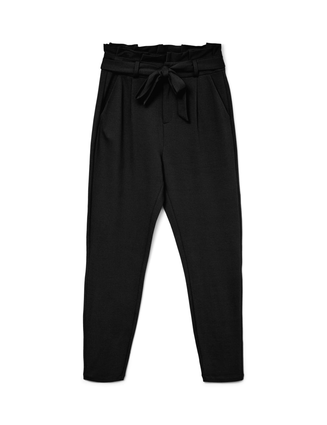VERO MODA Damen Stoffhose Vmeva Hw Loose Paperbag Pant Ga Noos L / 30L Schwarz, L / 30L Schwarz