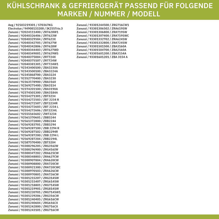 Deckel von Butterfach Kühlschrank für u.a. Zanussi, Electrolux 435 x 125 mm Transparent 2272024650,