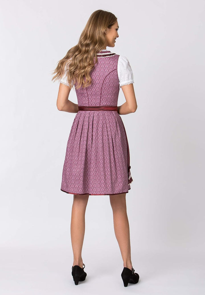 Stockerpoint Damen Angelica Kleid 38 Bordeaux, 38 Bordeaux
