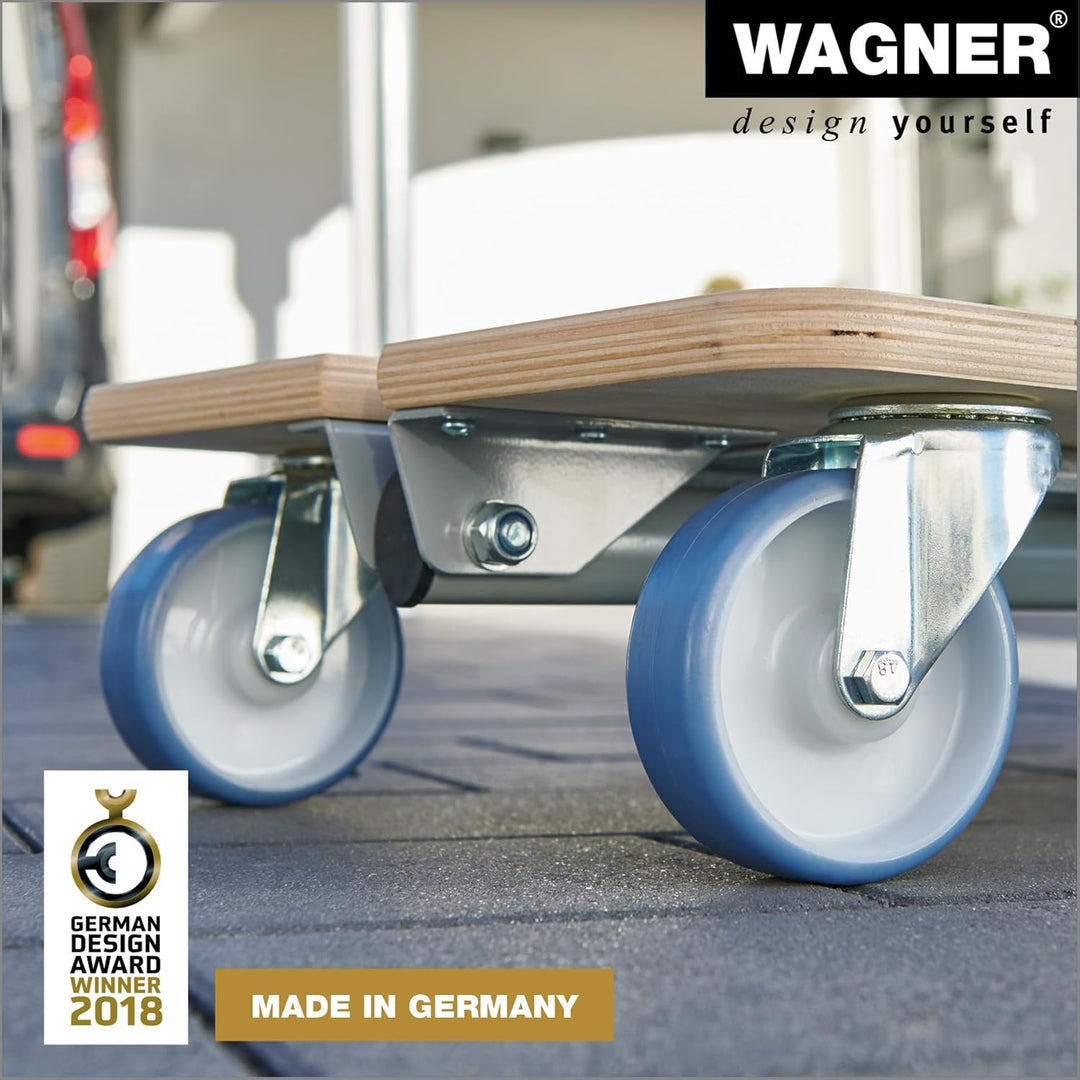 Wagner Transporthilfe MM 1333 I 74-101 x 37 x 14,5 cm - Tragkraft 200 kg - für unterschiedlich gross