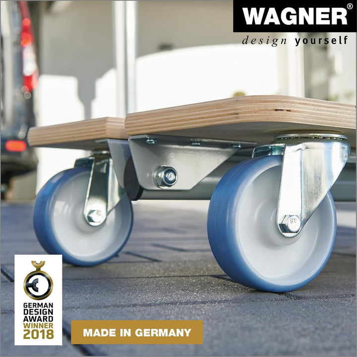 Wagner Transporthilfe MM 1333 I 74-101 x 37 x 14,5 cm - Tragkraft 200 kg - für unterschiedlich gross