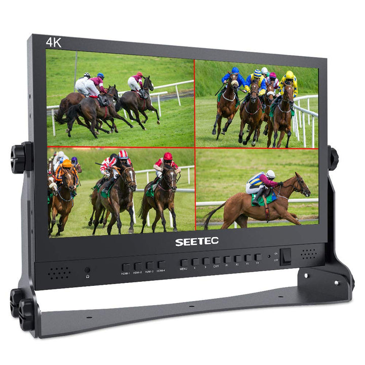 SEETEC ATEM156 15,6 Zoll-Live-Streaming Broadcast Director Monitor mit 4 HDMI-Eingängen und vierfach
