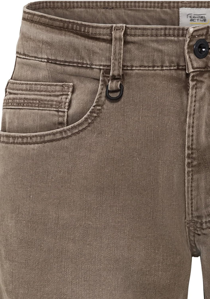 camel active Herren Jeans 30W / 32L Beige, 30W / 32L Beige