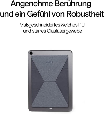 MOFT Unsichtbarer schlanker Tablet Ständer, verstellbares und faltbares Design, kompatibel mit Table