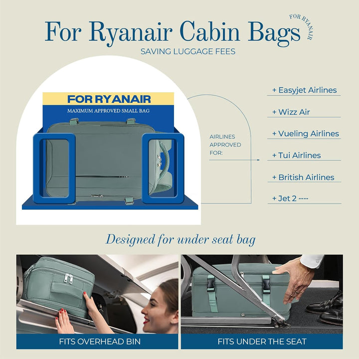 Lossga Für Ryanair Handgepäck 40x20x25 Handgepäck Rucksack Reiserucksack Flugzeug Rucksack 40x20x25