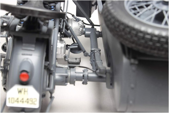 Italeri 7406 510007406-1:9 Zündapp KS 750, Modellbau, Bausatz, Standmodellbau, Basteln, Hobby, Klebe