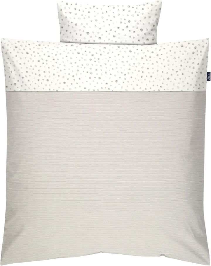 Alvi Bettwäsche Standard Aqua Dot 100x135 / 40x60 cm | 401200016