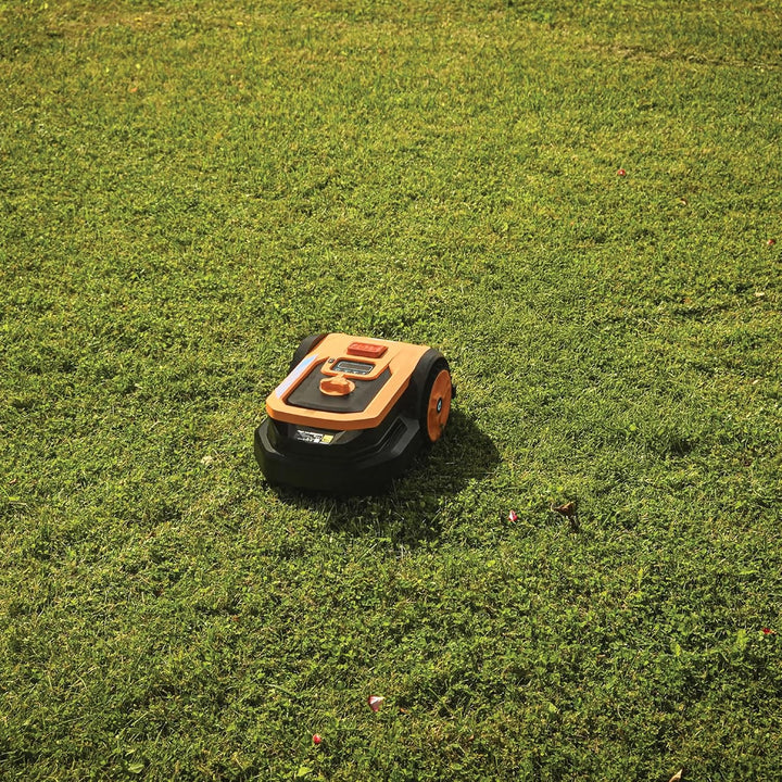 VILLAGER QUIX XS Mähroboter – Kompakter 18V Akku-Rasenroboter für bis zu 300m² – 160mm Schnittbreite