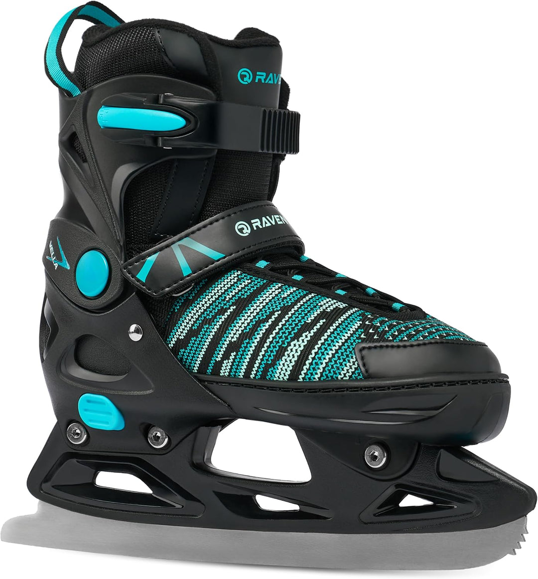 RAVEN Inline Skates Inliner für Kinder und Erwachsene OPTIONAL 2in1 mit Schlittschuhen verstellbar 4