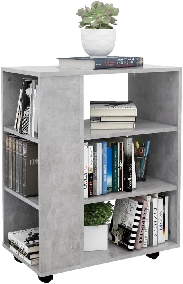 vidaXL Rollschrank mit Fächern Rollcontainer Büroschrank Aktenschrank Bürocontainer Schrank Büro Dru
