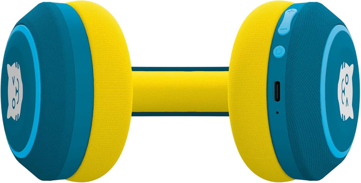 tigerbuddies Bluetooth Kinderkopfhörer Royal Sun ( dunkelblau / gelb ): Bester Klang für Kinderohren