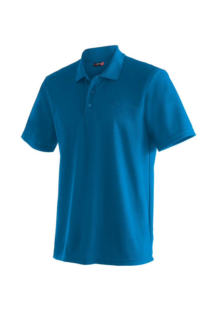 maier sports Herren Poloshirt Ulrich S Blau, S Blau