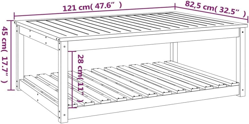 Tidyard Couchtisch Beistelltisch Garten Gartentisch Kaffeetisch Teetisch Holztisch Balkontisch Terra