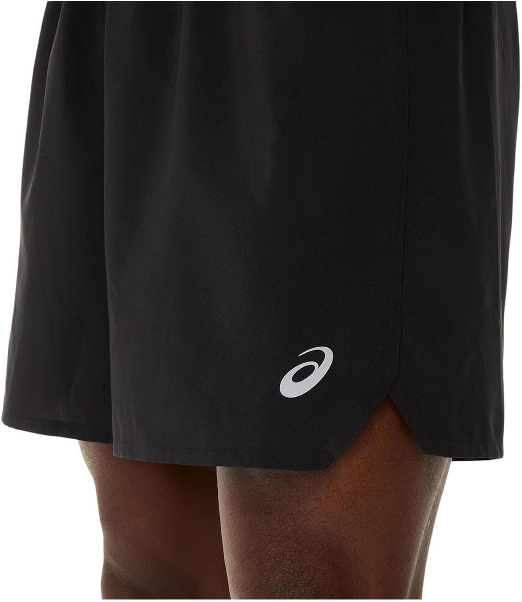 asics Road 2-in-1 7" Shorts Herren schwarz