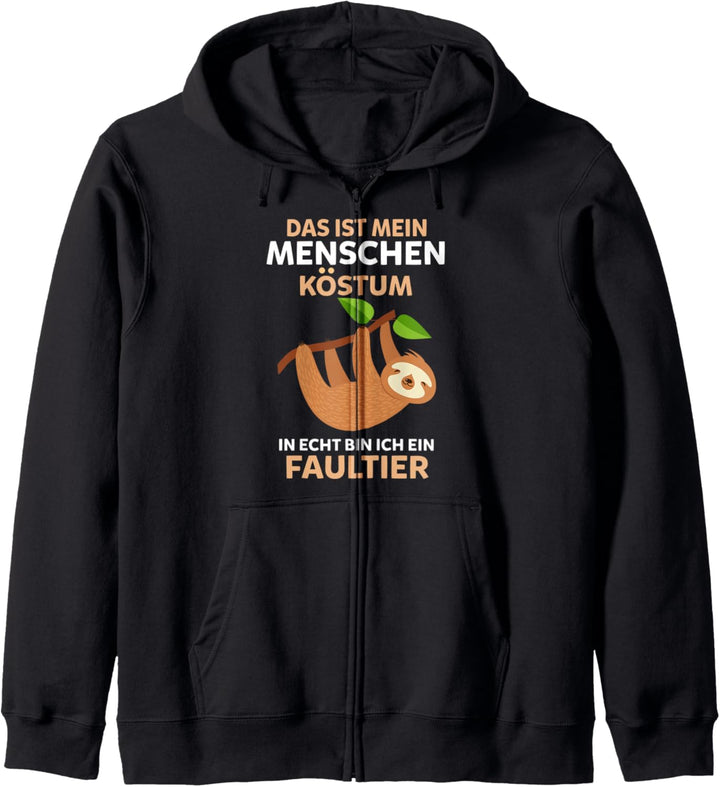 Lustiges Faultier Kapuzenjacke