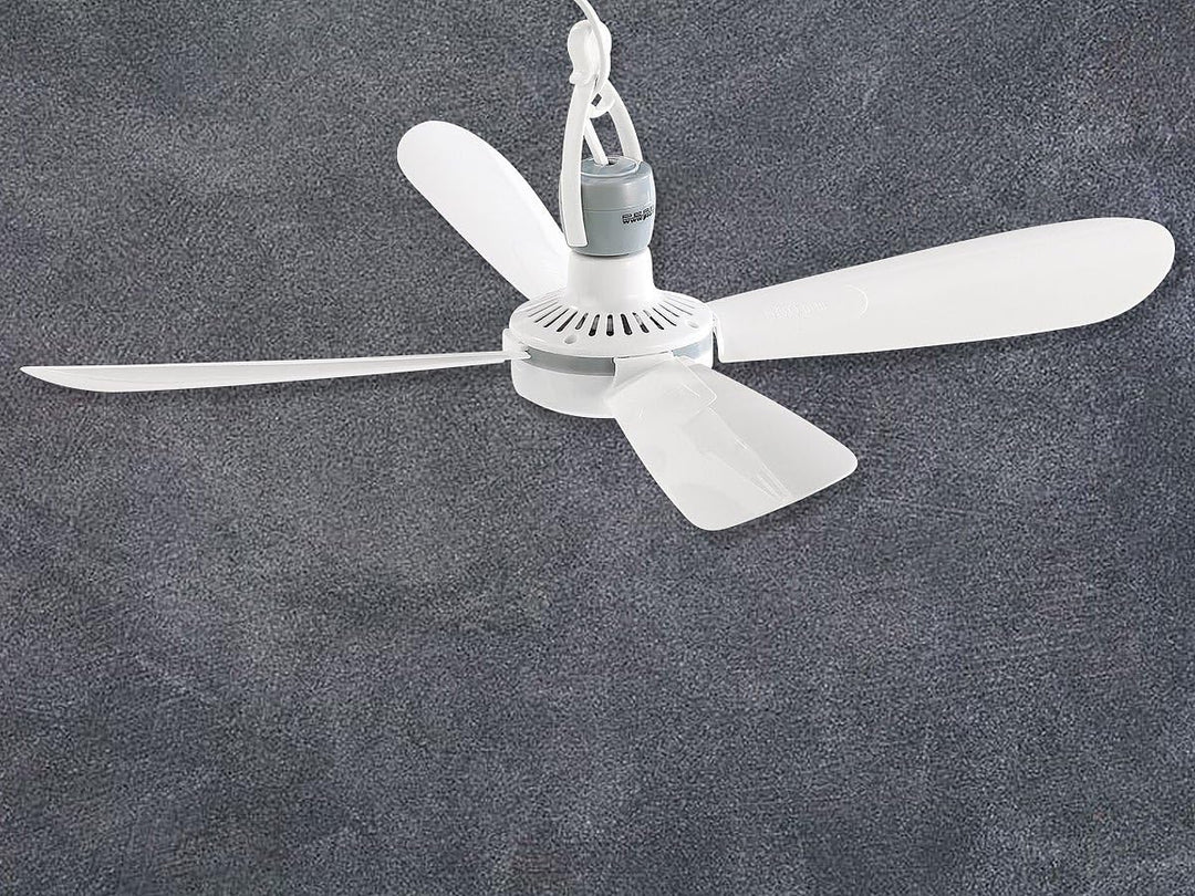 PEARL Mobiler Ventilator: 4er-Set Mobiler Deckenventilator mit Aufhänger, 230V, Ein/Aus-Schalter (Ca