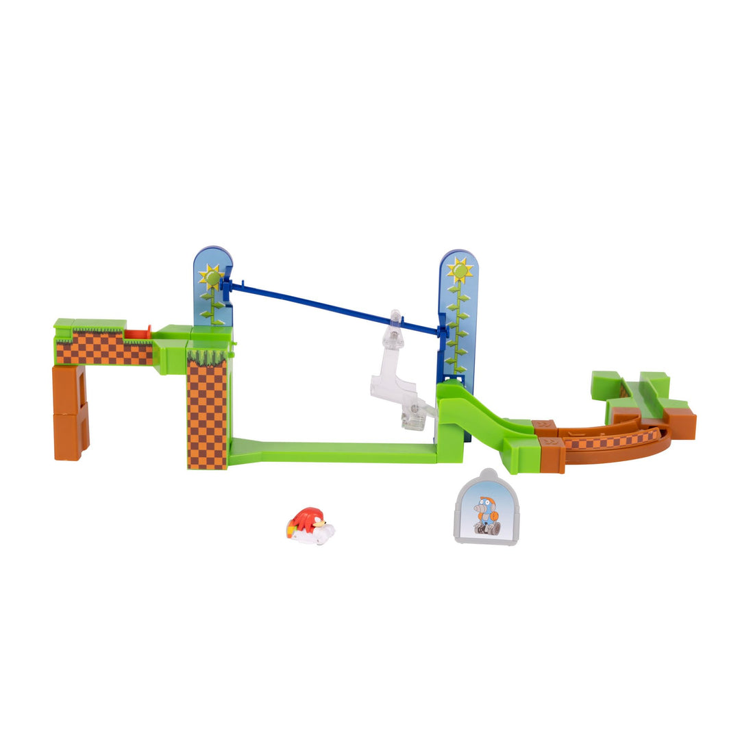 Sonic The Hedgehog Go Go Racers Spielset Knuckles Adventure Fun Track und High Speed Launcher