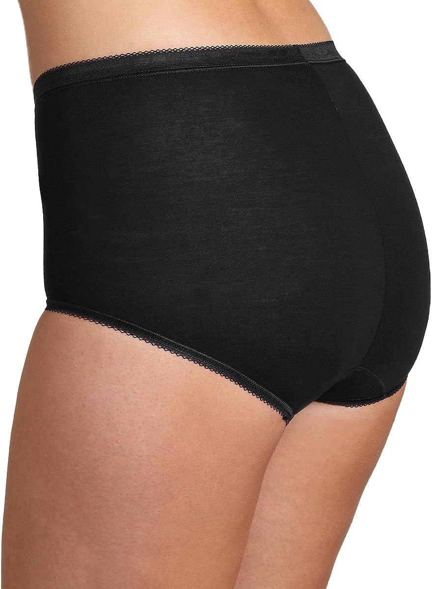 Sloggi Damen Basic+ Maxi C3p 54 Schwarz, 54 Schwarz