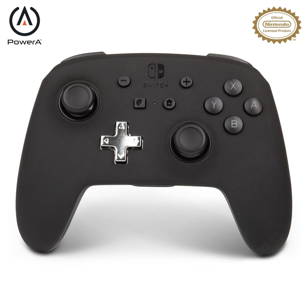 Verbesserter kabelloser Controller für Nintendo Switch – Schwarz, Schwarz