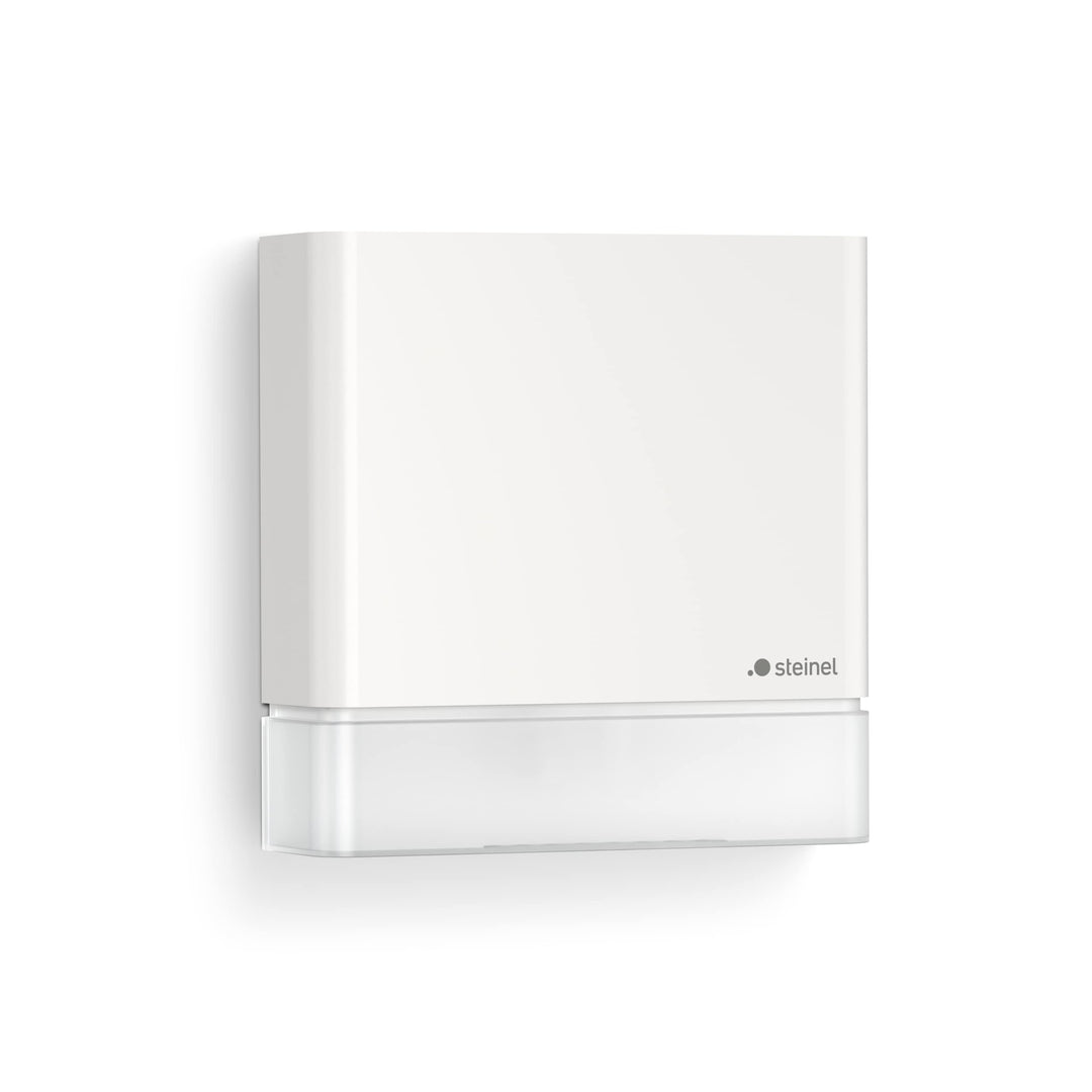 Steinel Bewegungsmelder IS 180 Digi Weiss, 180° Erfassung, 8 m Reichweite, smarte Bluetooth Mesh Ver