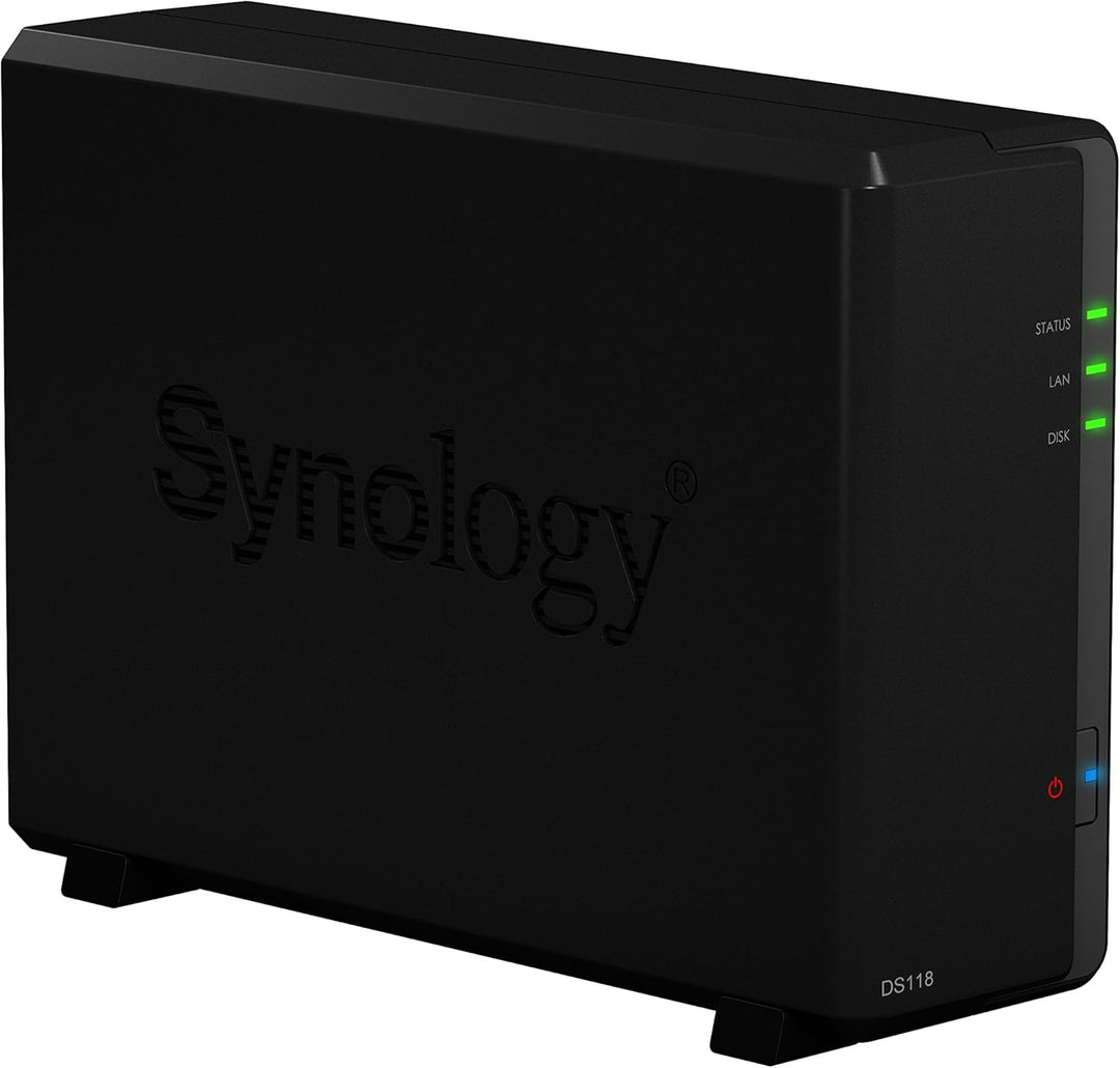Synology DS118 1 Bay Desktop NAS Enclosure Gehäuse 1 Bay, Gehäuse 1 Bay