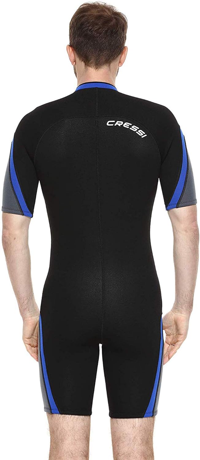 Cressi Playa Man Shorty Wetsuit – Kurzer Neoprenanzug 2.5mm aus Hochelastischem für Herren 2.5mm XXL