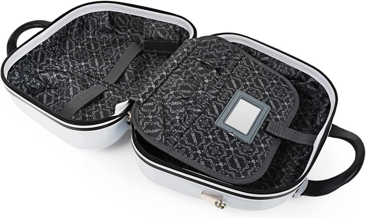 SKPAT - Kosmetikkoffer Hartschale Gross, Beautycase Damen, Trolley &amp; Handgepäck Koffer: Beauty Case