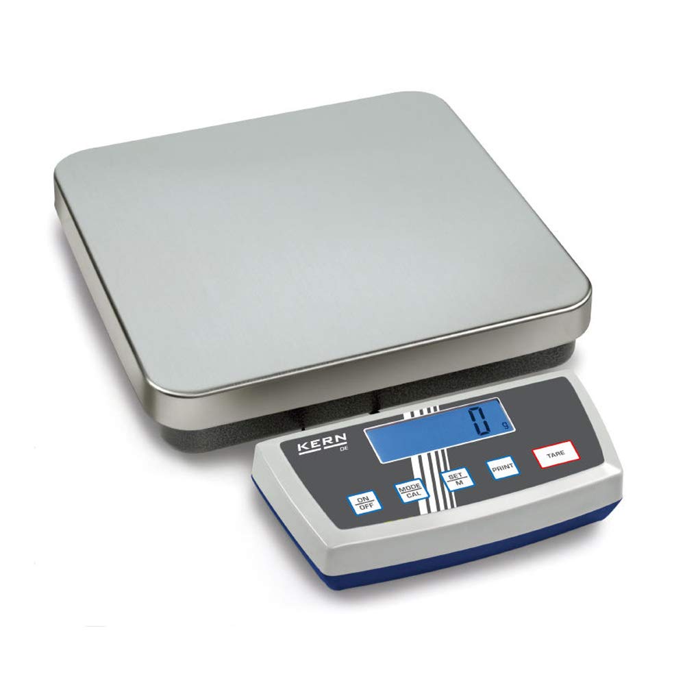 KERN wipe6d Serie de-d Zahlungsbilanz Plattform, 318 mm Länge x 308 mm Breite x 75 mm Höhe, 3/6 kg B