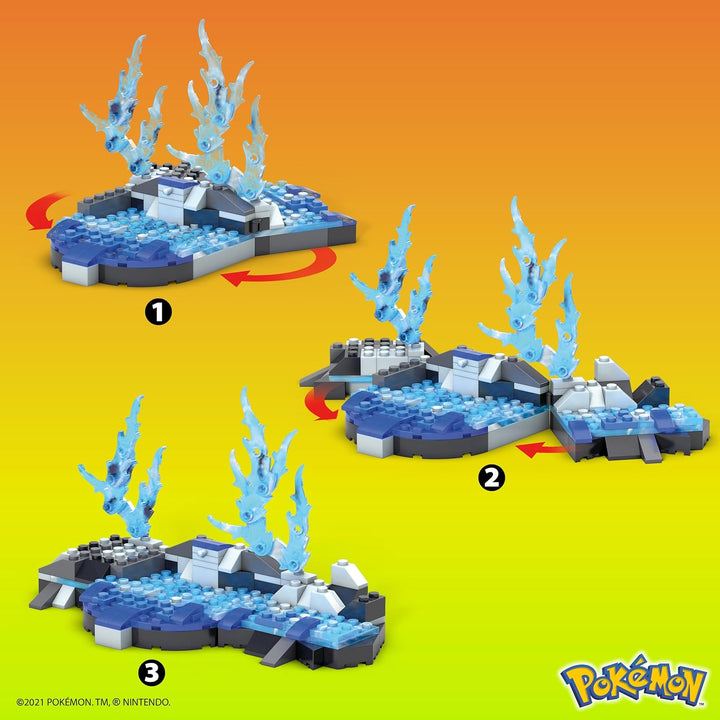 MEGA HDH93 - Mega Construx Pokémon Entwicklungs Set Baukasten, Bauspielzeug für Kinder, tolles Spiel