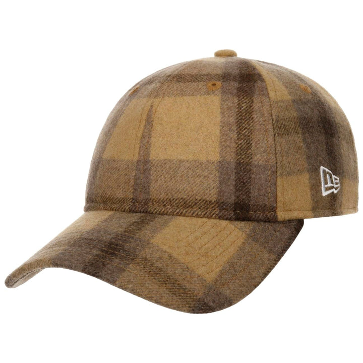 New Era 9Twenty Plaid Cap Basecap Baseballcap Metallschnalle Einheitsgrösse Beige, Einheitsgrö&