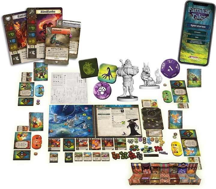 Plaid Hat Games | Familiar Tales | Familienspiel | Brettspiel | 1-4 Spieler | Ab 8+ Jahren | 45 Minu