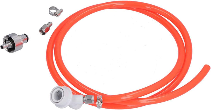 Ball Lock Line Assembly, 1,7 M Ball Lock Beer Line Assembly mit 5/16 Zoll Karbonisierungskappe Bierf