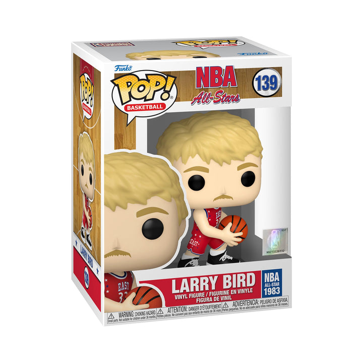 Funko Pop! NBA Legends-Larry Bird - (Red All Star Uni 1983) - Vinyl-Sammelfigur - Geschenkidee - Off
