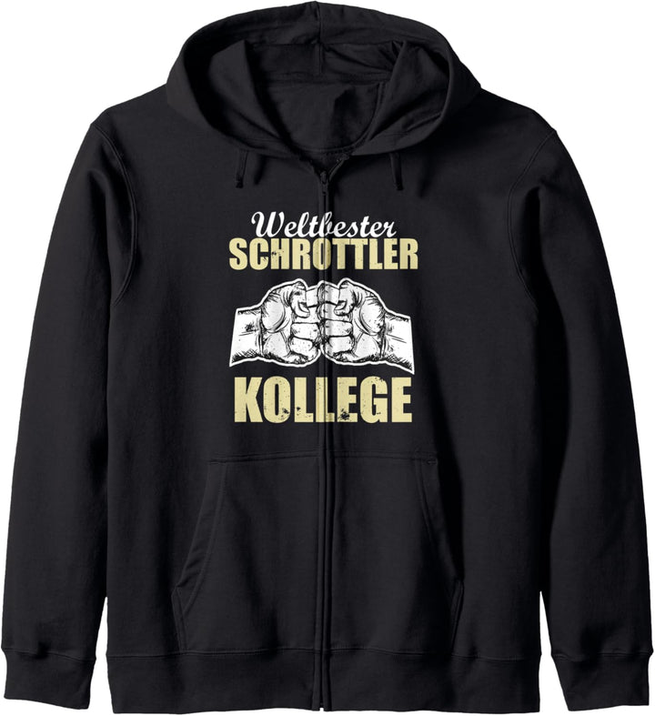 Weltbester Schrottler Kollege Kapuzenjacke