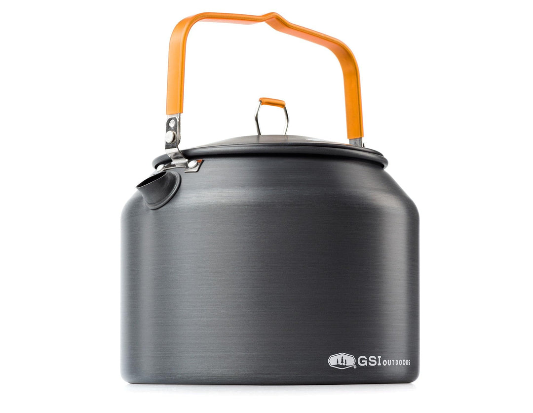 GSI Outdoors Halulite Teekessel, ultraleichtes Aluminium mit hervorragender Heizung, Metall, 1,8 Lit