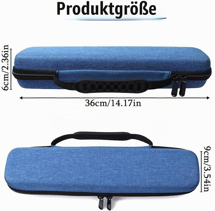 Hitzebeständige Tasche Für Ionen Haarglätter Bürste Reise Aufbewahrungstasche/Hart Reise Eva Trageta