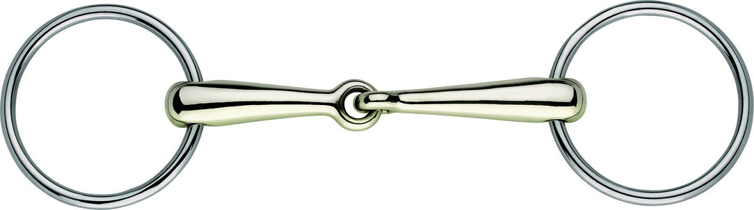 SPRENGER Wassertrensen Gebiss 18 mm (Sensogan) mit Edelstahl Ringen silber 18 Mm, silber 18 Mm