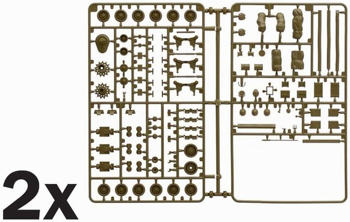 Italeri 510006529 - 1:35 M4A3E8 Sherman, Fury, Panzer, Schwarz, Mittel